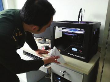 醫(yī)院里的3D打印機。