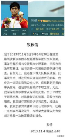 網(wǎng)曝孫楊因女友不滿賠償才主動報警