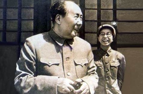 毛澤東與江青(資料圖)